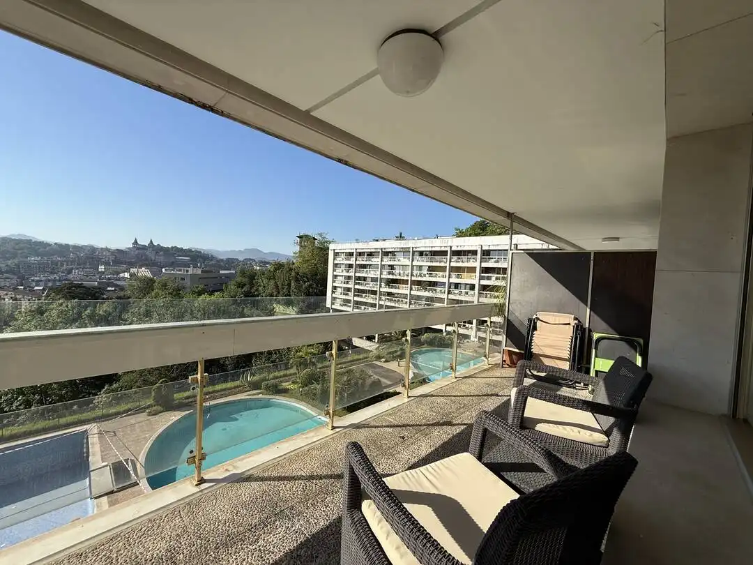 Terrasse von Wohnung zur Miete in Donostia - San Sebastián  mit Heizung, Privatgarten und Terrasse