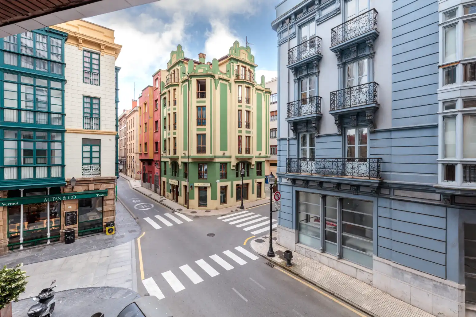 Exterior view of Flat for sale in Gijón   with Heating