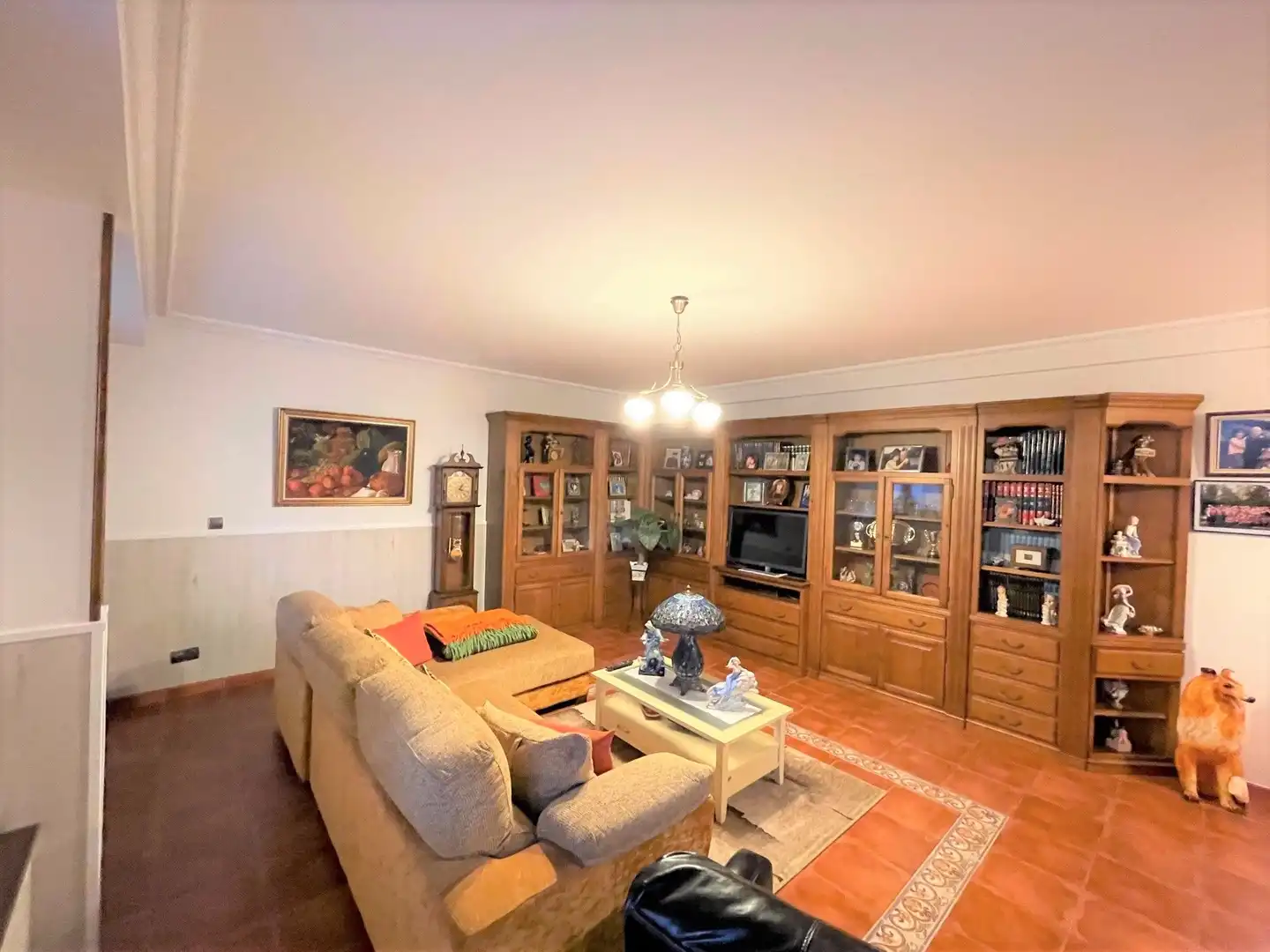 Sala de estar de Casa o chalet en venta en Berango con Jardín privado