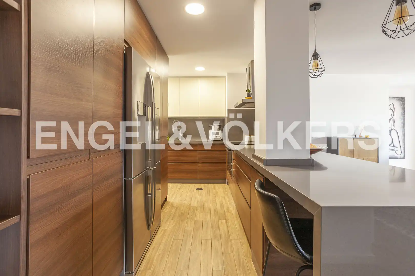Kitchen of Attic for rent in Madrid  with Air Conditioner, Heating and Terrace