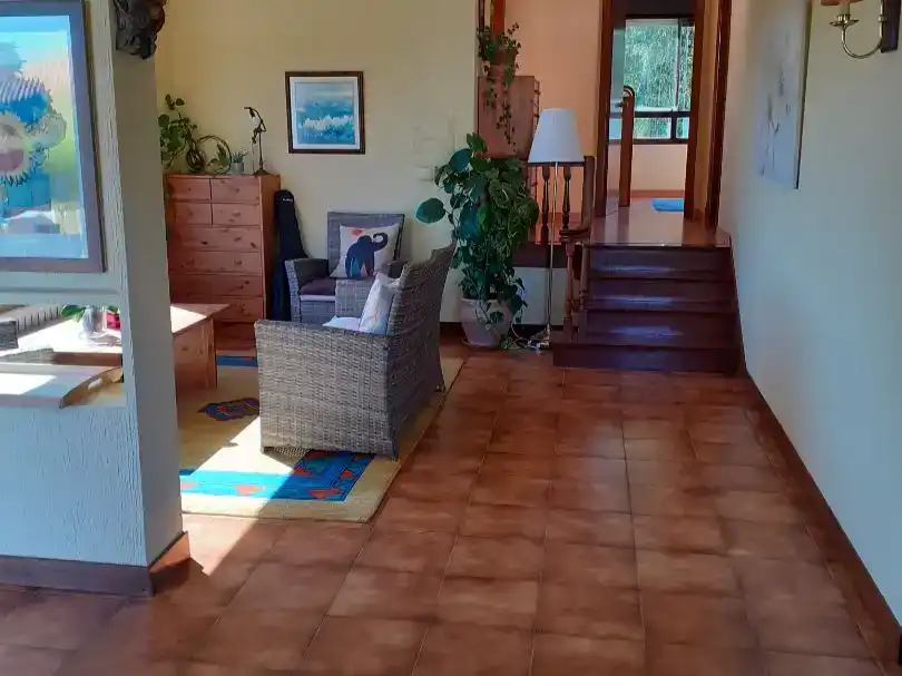 Sala de estar de Casa o chalet de alquiler en Nigrán