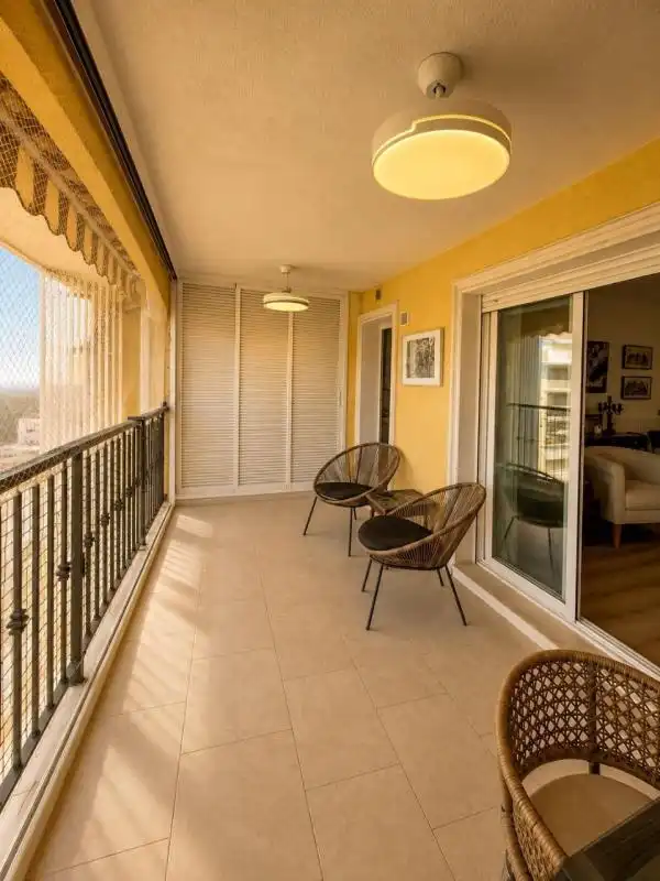 Balcony of Flat for sale in Dénia  with Air Conditioner and Heating