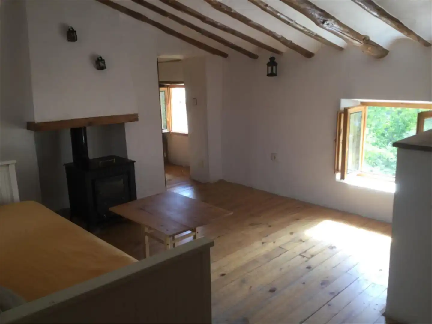 Wohnzimmer von Wohnungen zur Miete in Moratalla mit Privatgarten, Parkett und Möbliert
