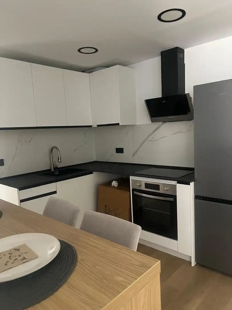 Kitchen of Flat for sale in Ontinyent  with Parquet flooring, Storage room and Furnished