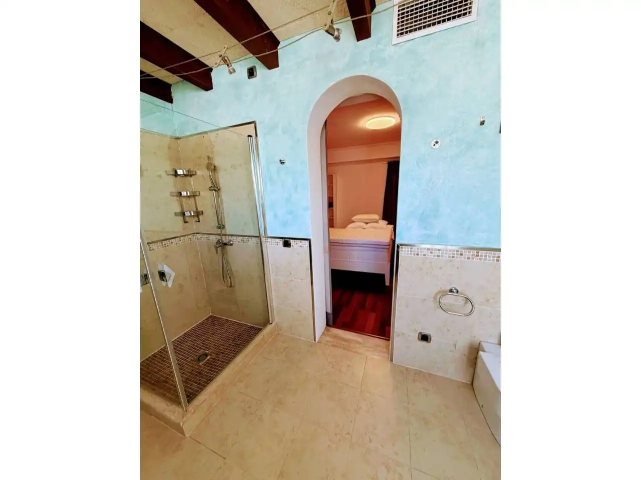 Bathroom of Flat for sale in Petra  with Air Conditioner, Heating and Private garden