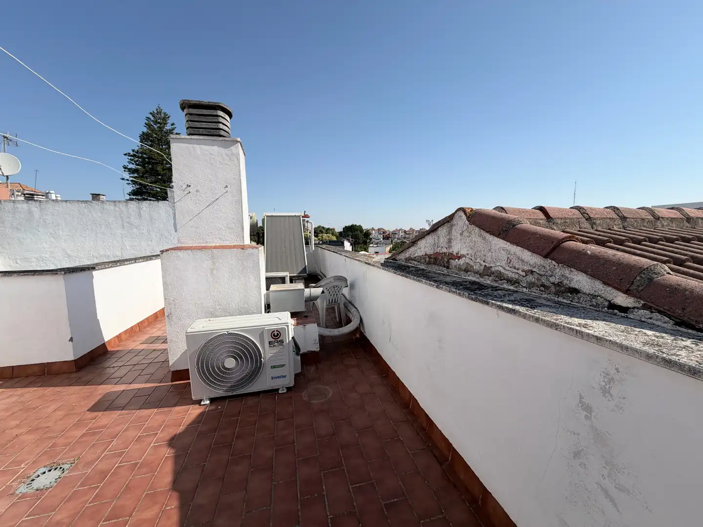 Terrasse von Wohnungen zum Verkauf in Castilleja de la Cuesta mit Klimaanlage und Balkon