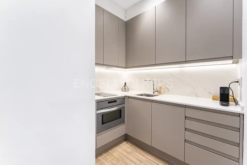 Kitchen of Apartments for rent in Madrid  with Air Conditioner, Heating and Furnished