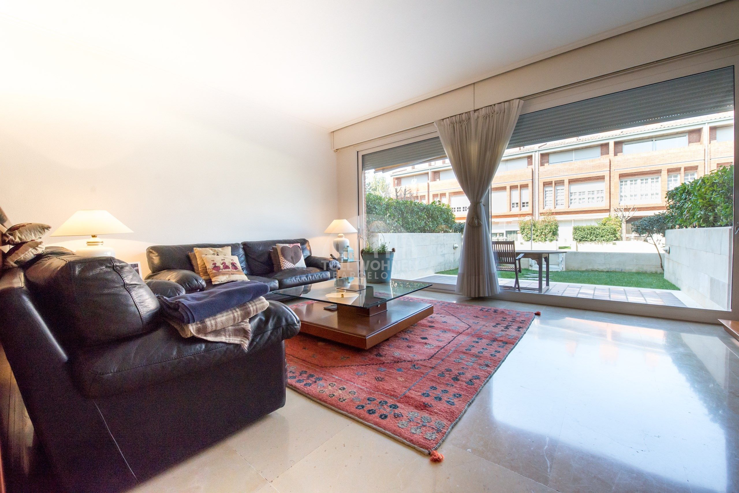 Sala d'estar de Casa o xalet en venda en Sant Cugat del Vallès amb Aire condicionat, Calefacció i Terrassa