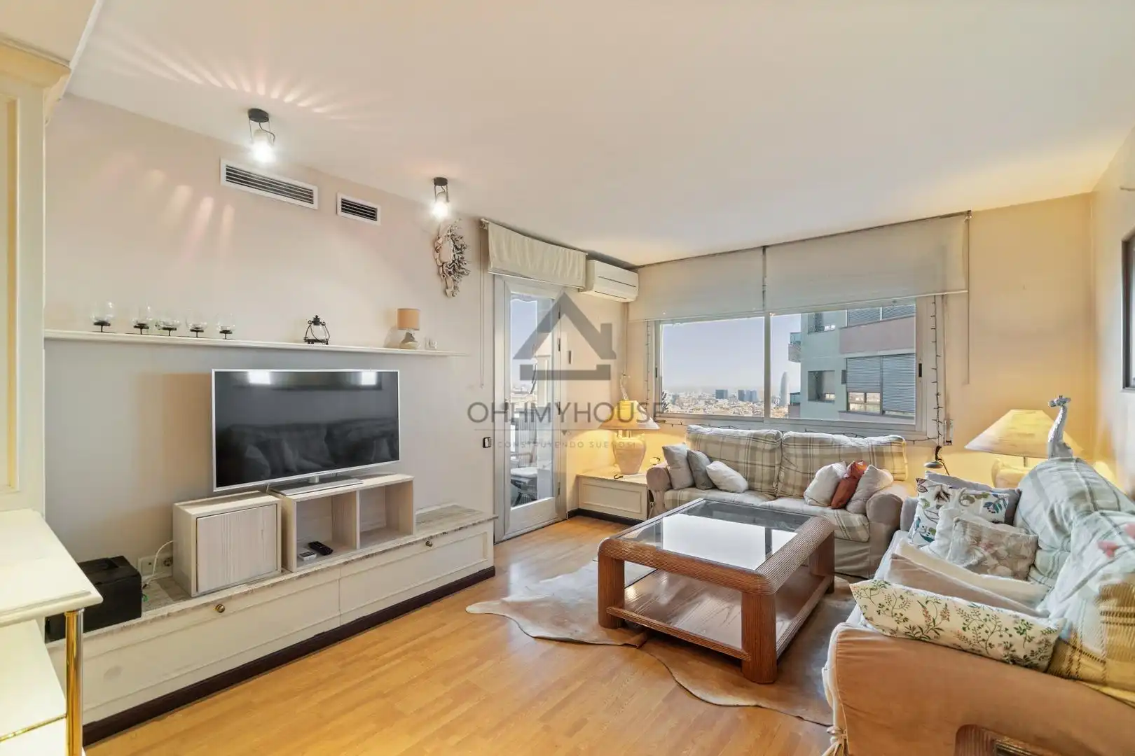 Sala d'estar de Apartament en venda en Horta - Guinardó