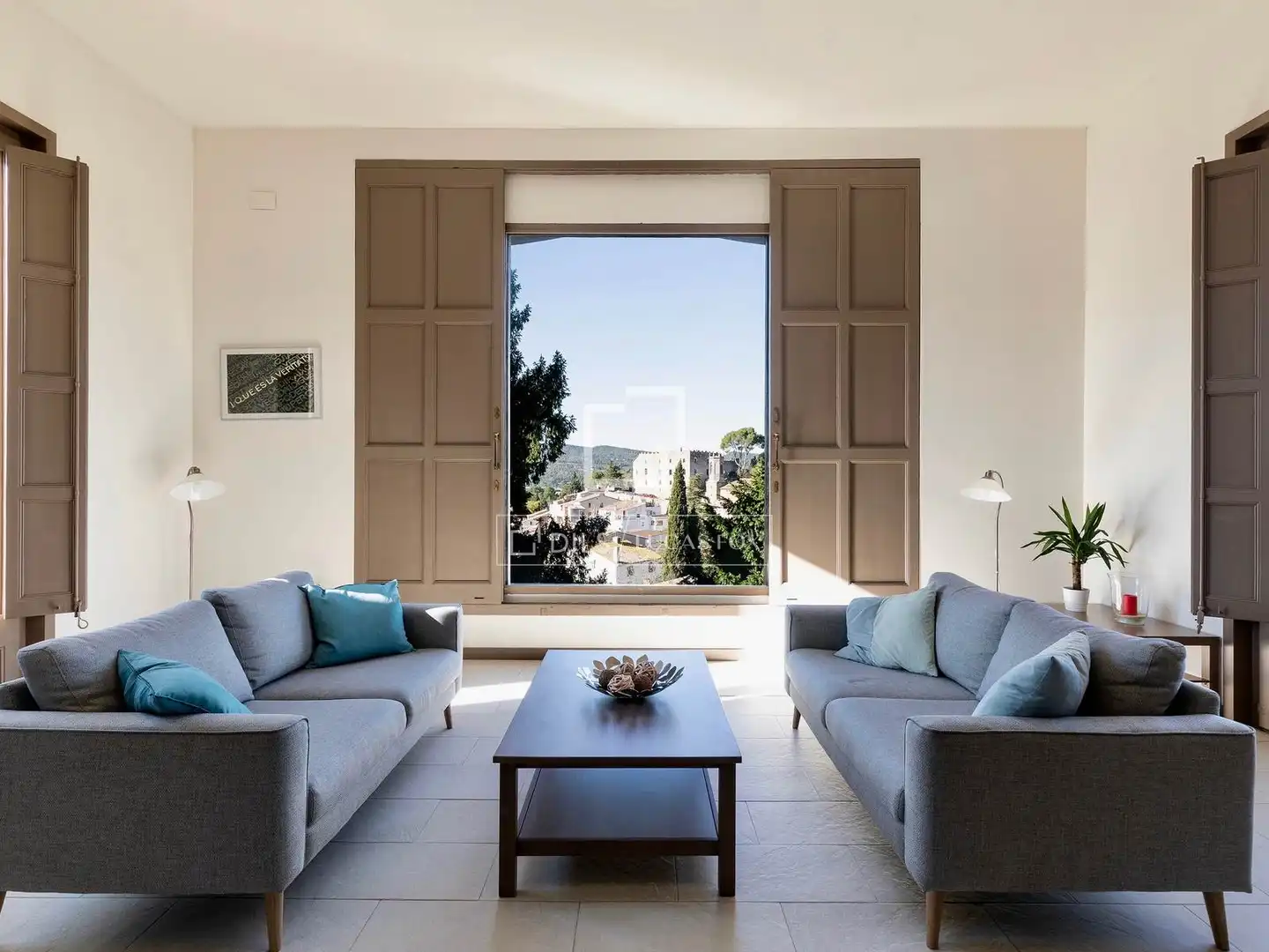 Living room of Country homes for sale in La Torre de Claramunt  with Air Conditioner, Heating and Private garden