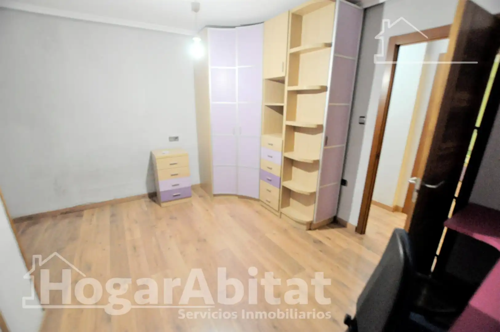Schlafzimmer von Wohnung zum Verkauf in Xirivella mit Heizung, Parkett und Möbliert