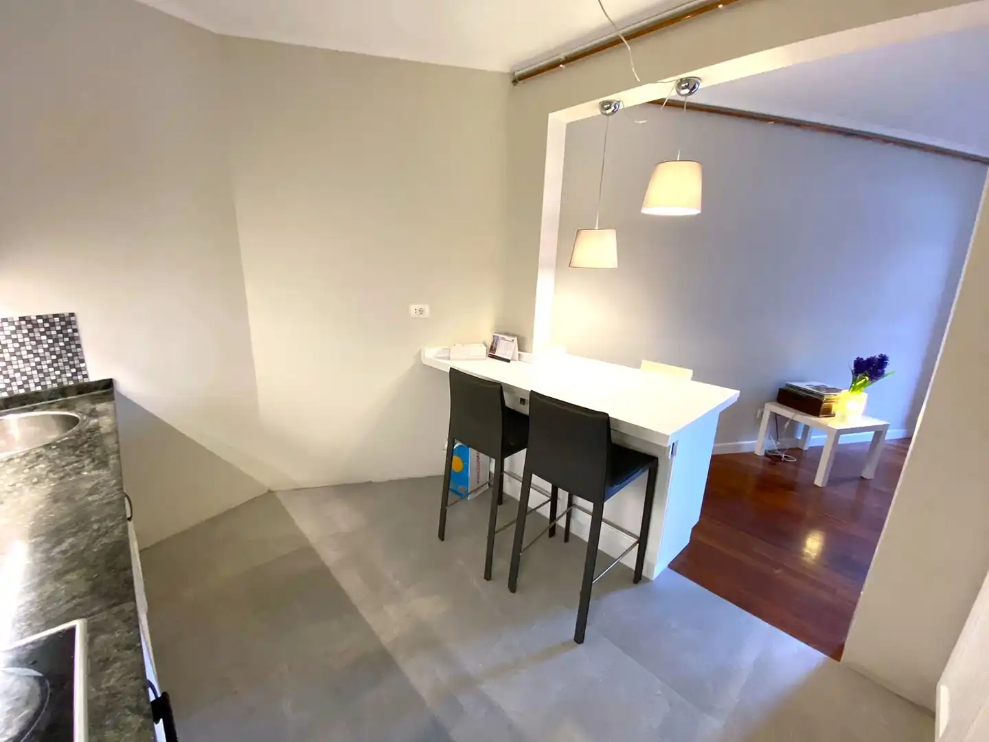 Kitchen of Flat for sale in Castro-Urdiales  with Heating, Parquet flooring and Terrace