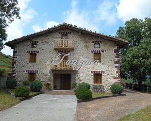 Exterior view of Country house for sale in Munitibar-Arbatzegi Gerrikaitz  with Private garden, Parquet flooring and Storage room