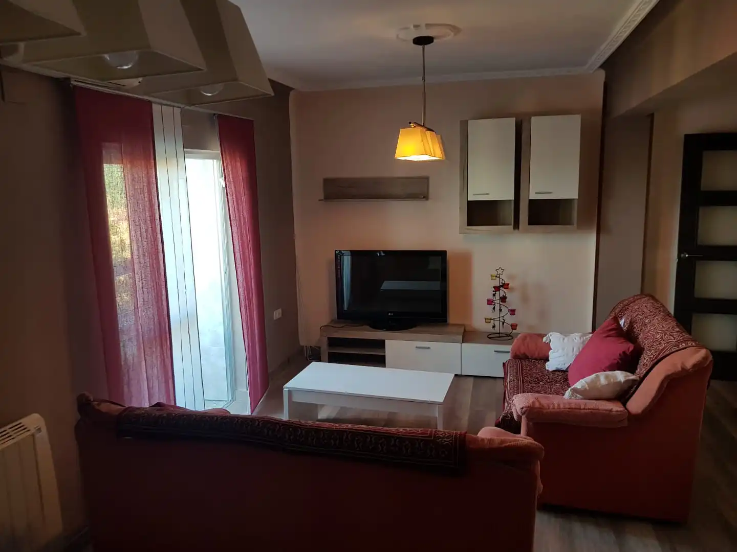 Sala de estar de Piso de alquiler en Cáceres con Aire acondicionado, Calefacción y Terraza