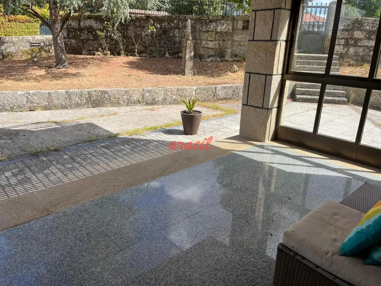 Terrassa de Casa o xalet de lloguer en Ourense Capital  amb Calefacció, Jardí privat i Terrassa