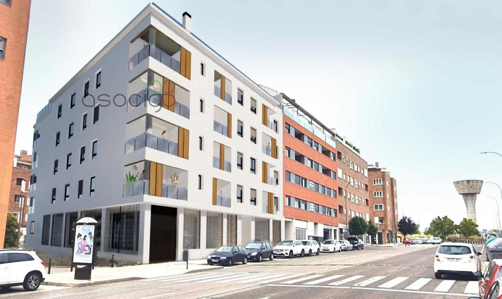 Exterior view of Flat for sale in Guadalajara Capital  with Heating, Terrace and Storage room