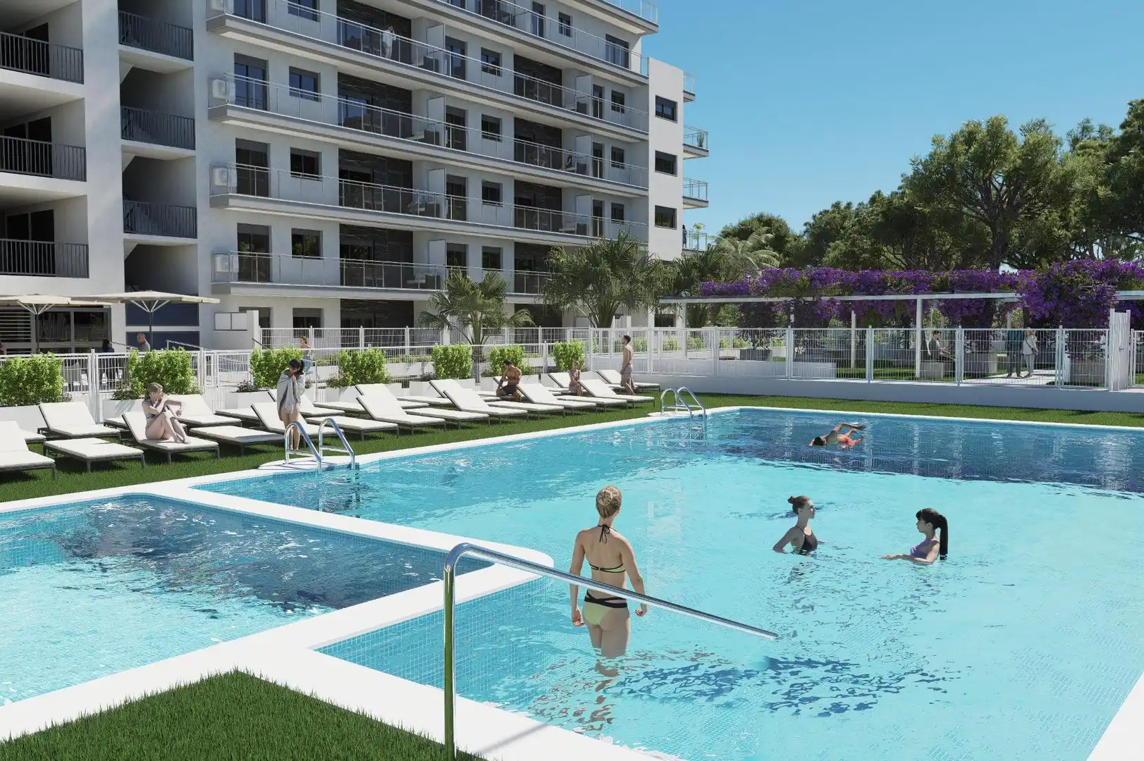 Flat with pool for sale in Cabanes, imagen 4