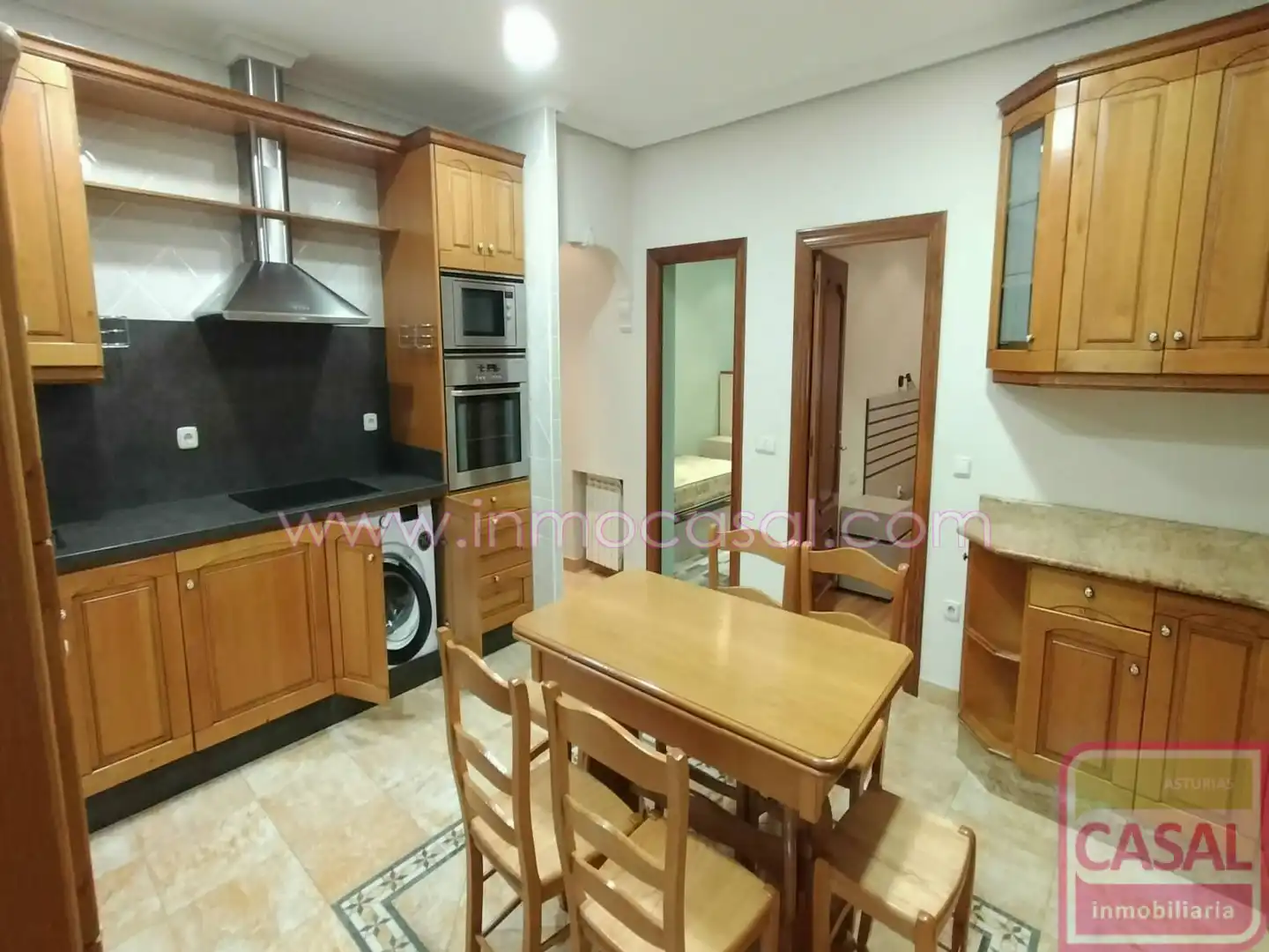 Kitchen of Flat for rent in Mieres (Asturias)  with Heating, Terrace and Storage room