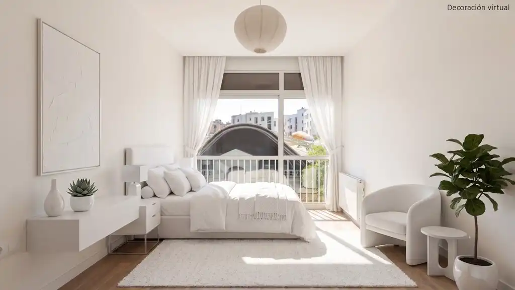 Habitación de Apartamento en venta en Barcelona con Aire acondicionado, Parquet y Balcón