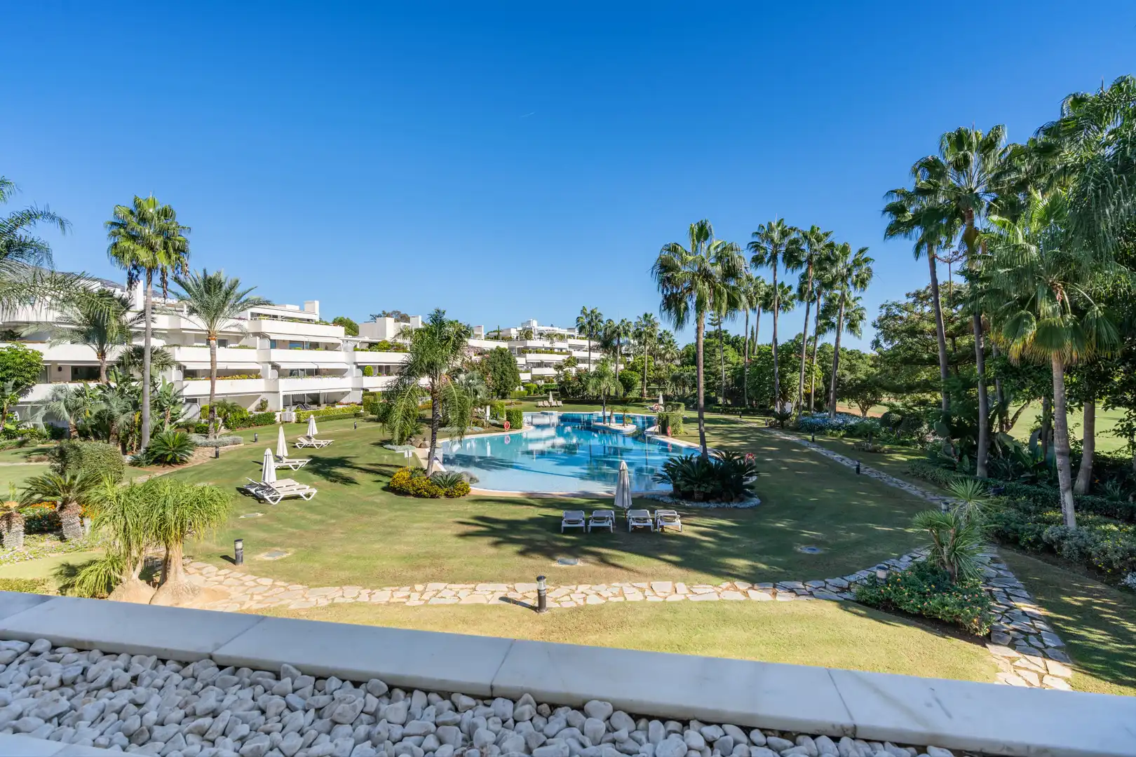 Jardín de Apartamento en venta en Marbella con Aire acondicionado, Terraza y Trastero