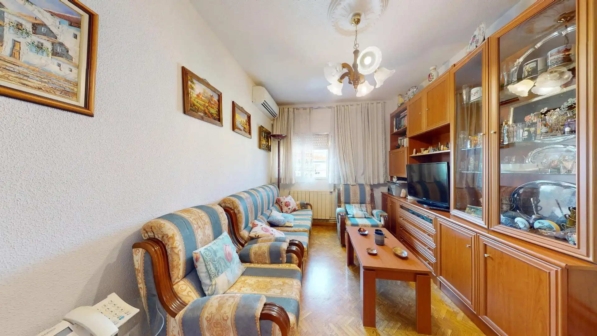 Sala de estar de Piso en venta en Madrid con Aire acondicionado y Calefacción