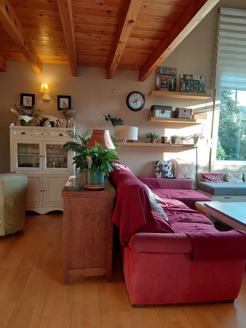 Living room of Houses for sale in Vilanova del Vallès  with Air Conditioner, Heating and Private garden