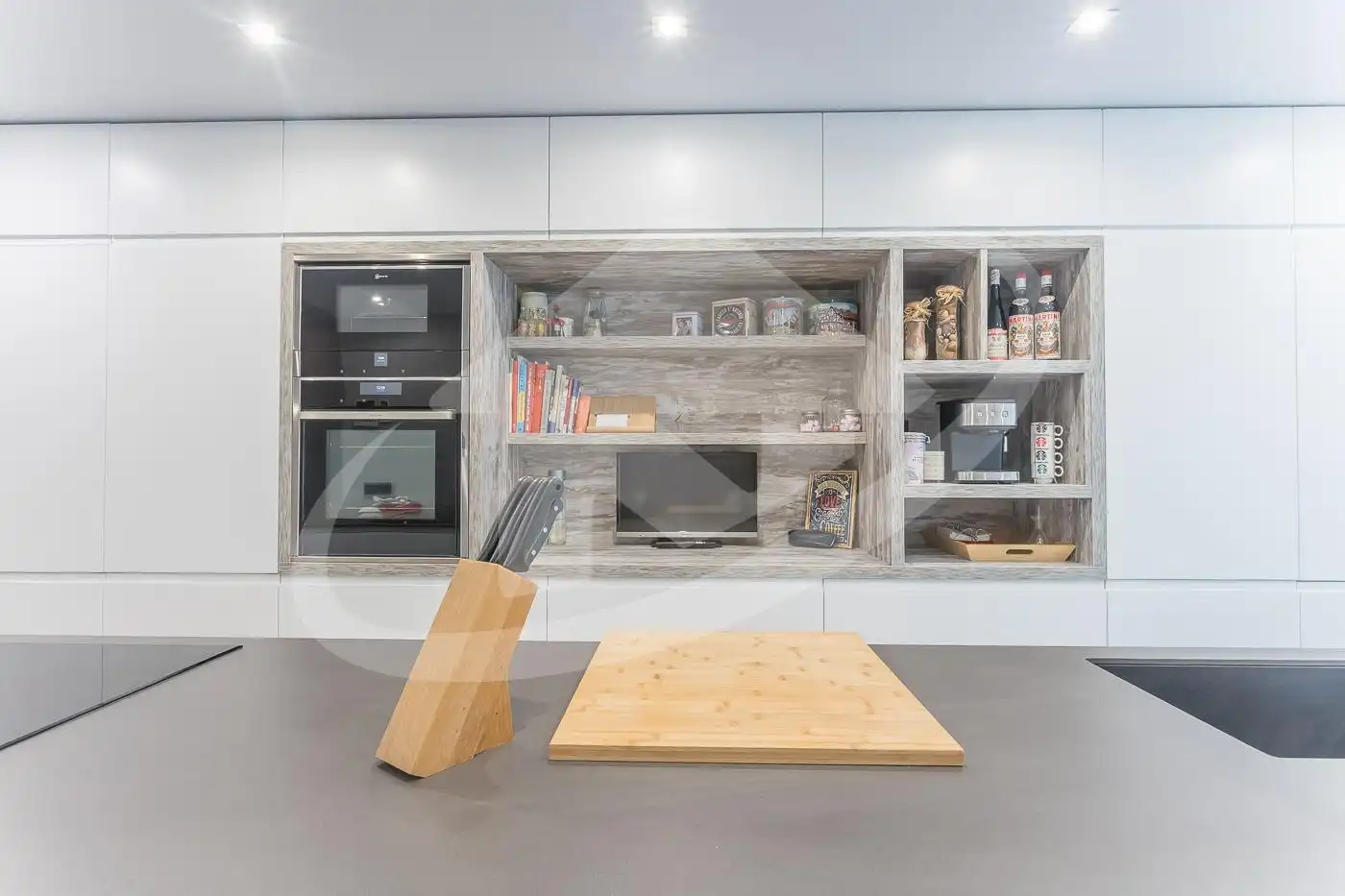 Kitchen of Houses for sale in Sabadell  with Heating, Private garden and Parquet flooring
