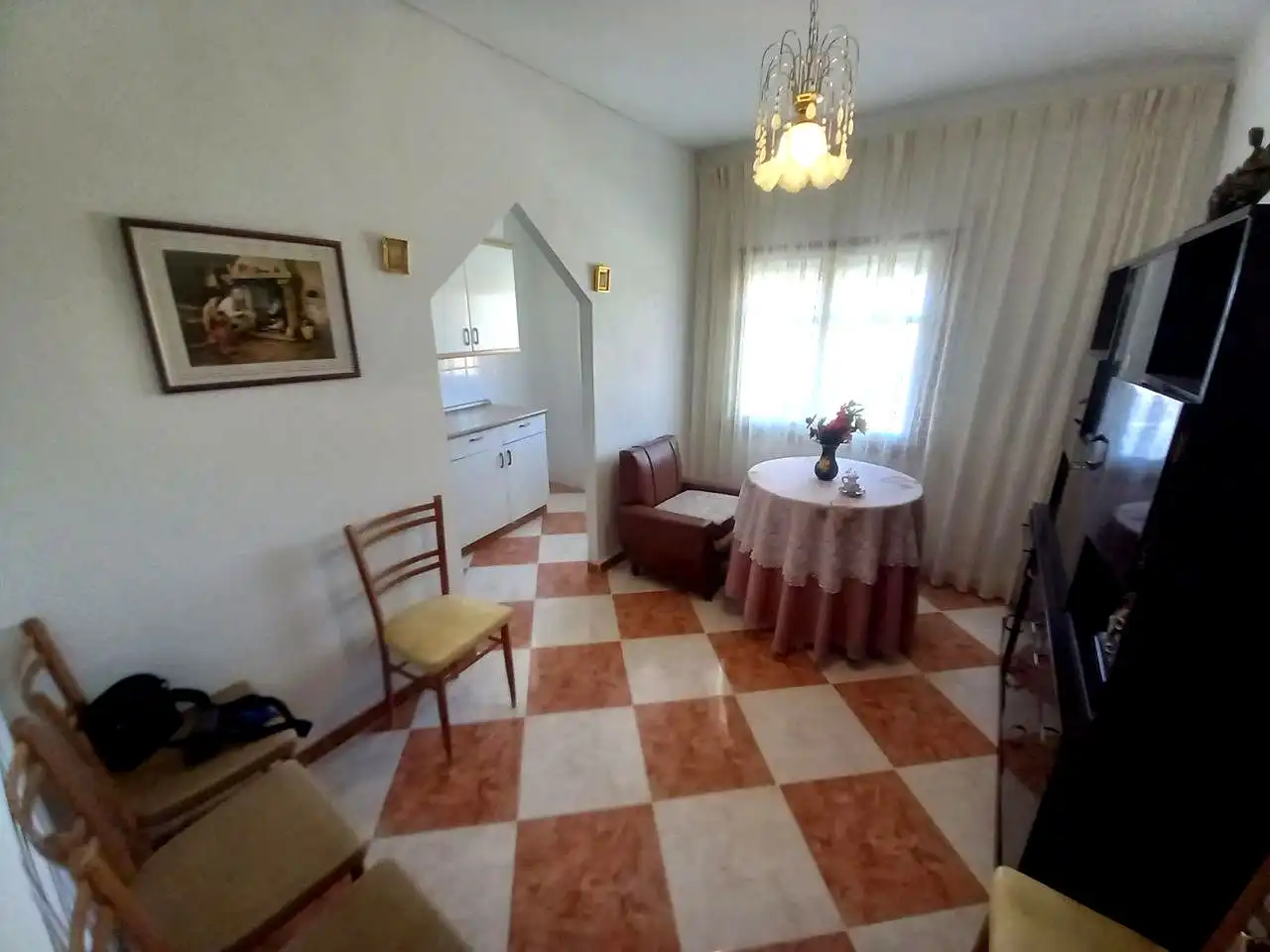 Sala de estar de Casa o chalet en venta en Codo con Jardín privado, Trastero y Balcón