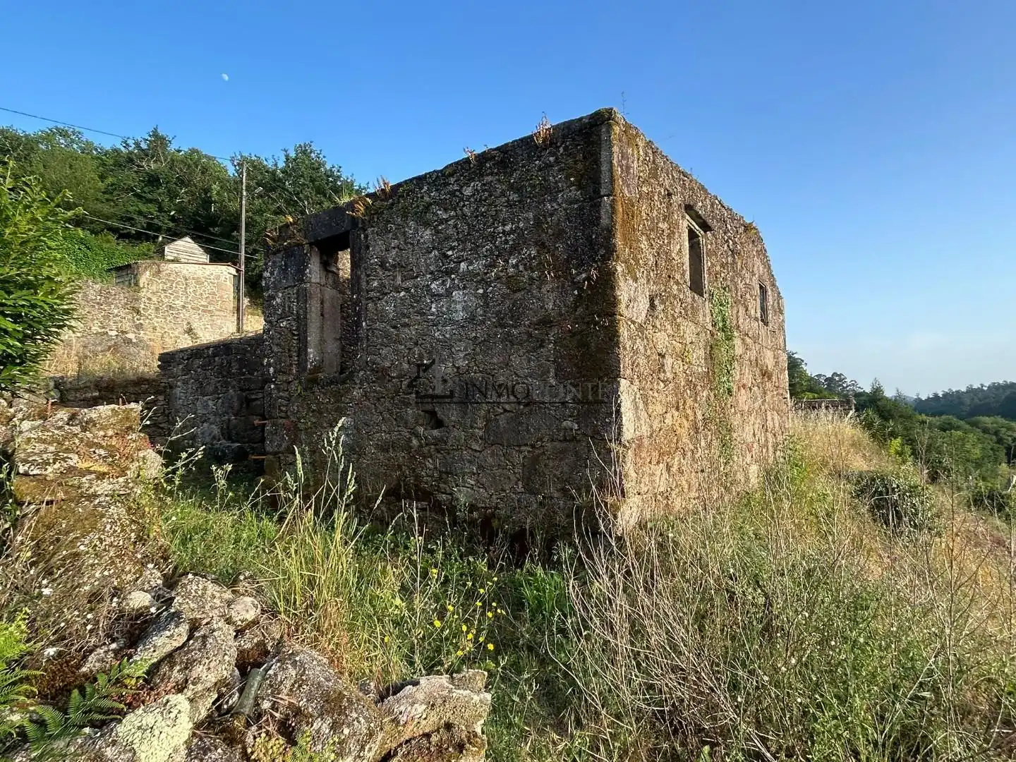 Vista exterior de Casa o chalet en venta en Moraña con Jardín privado
