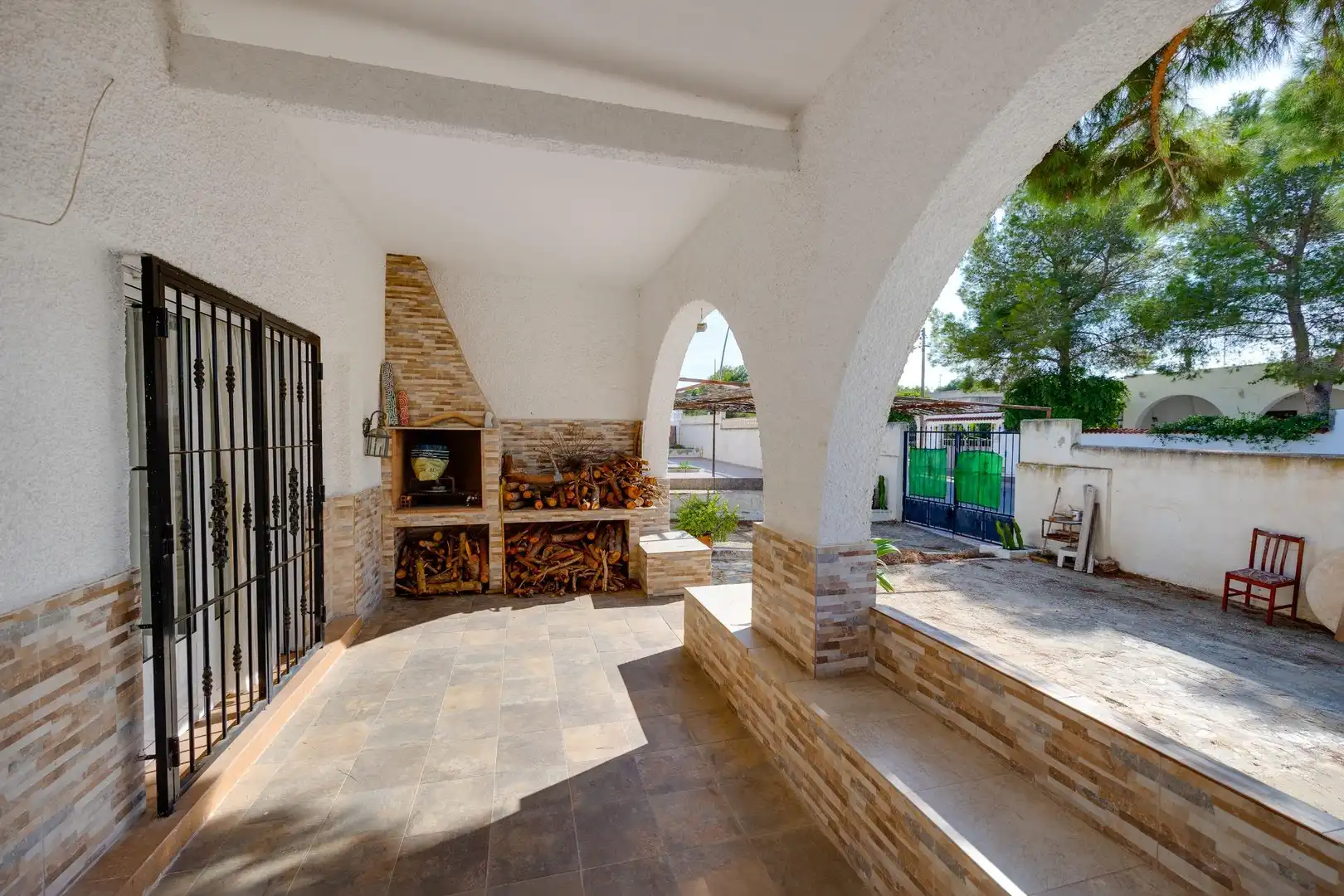 Terraza de Casa o chalet en venta en Torrevieja con Aire acondicionado, Jardín privado y Terraza
