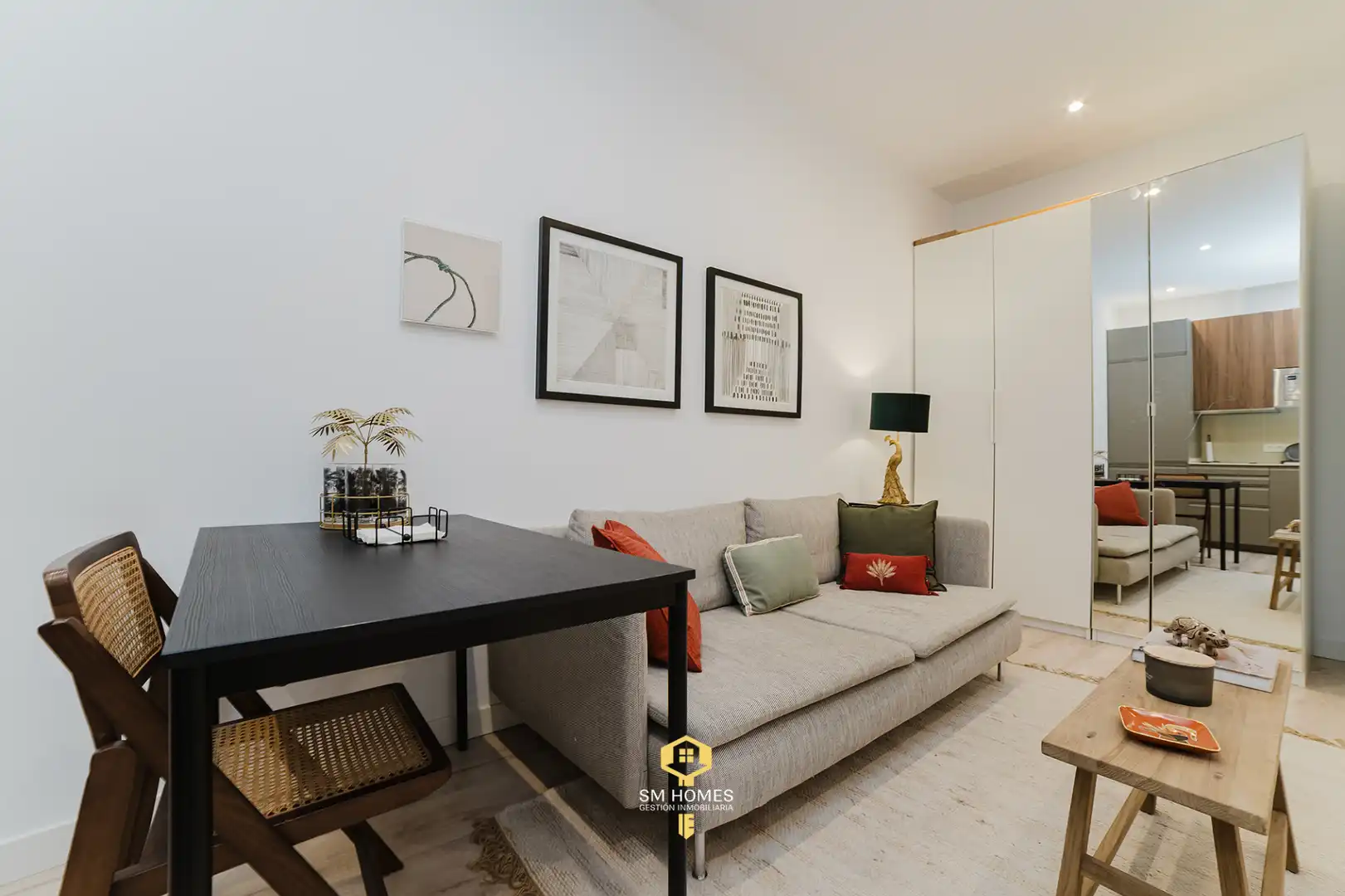 Sala de estar de Piso en venta en Madrid con Aire acondicionado, Calefacción y Amueblado