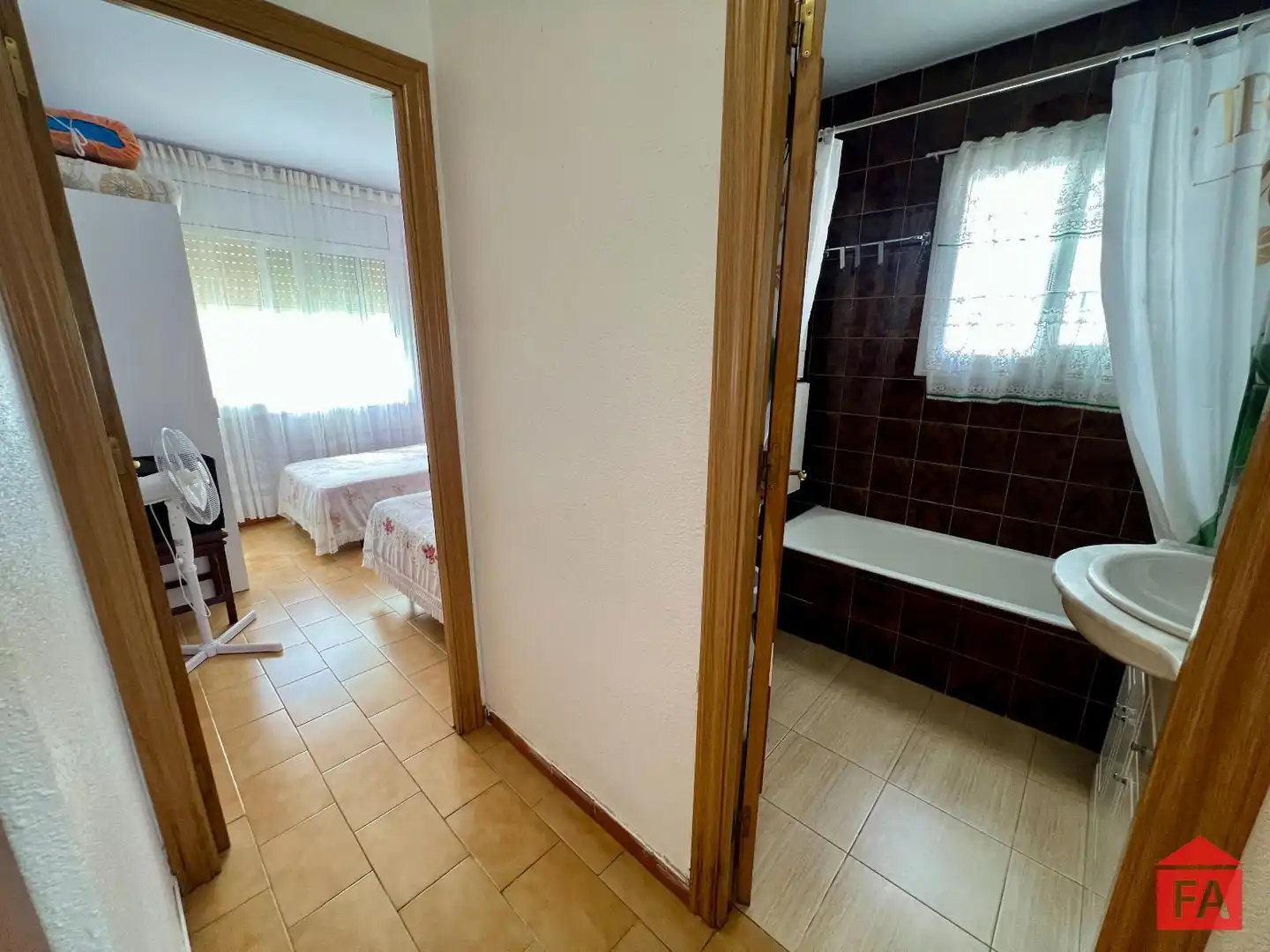 Badezimmer von Haus oder Chalet zum Verkauf in Albinyana mit Klimaanlage, Heizung und Terrasse