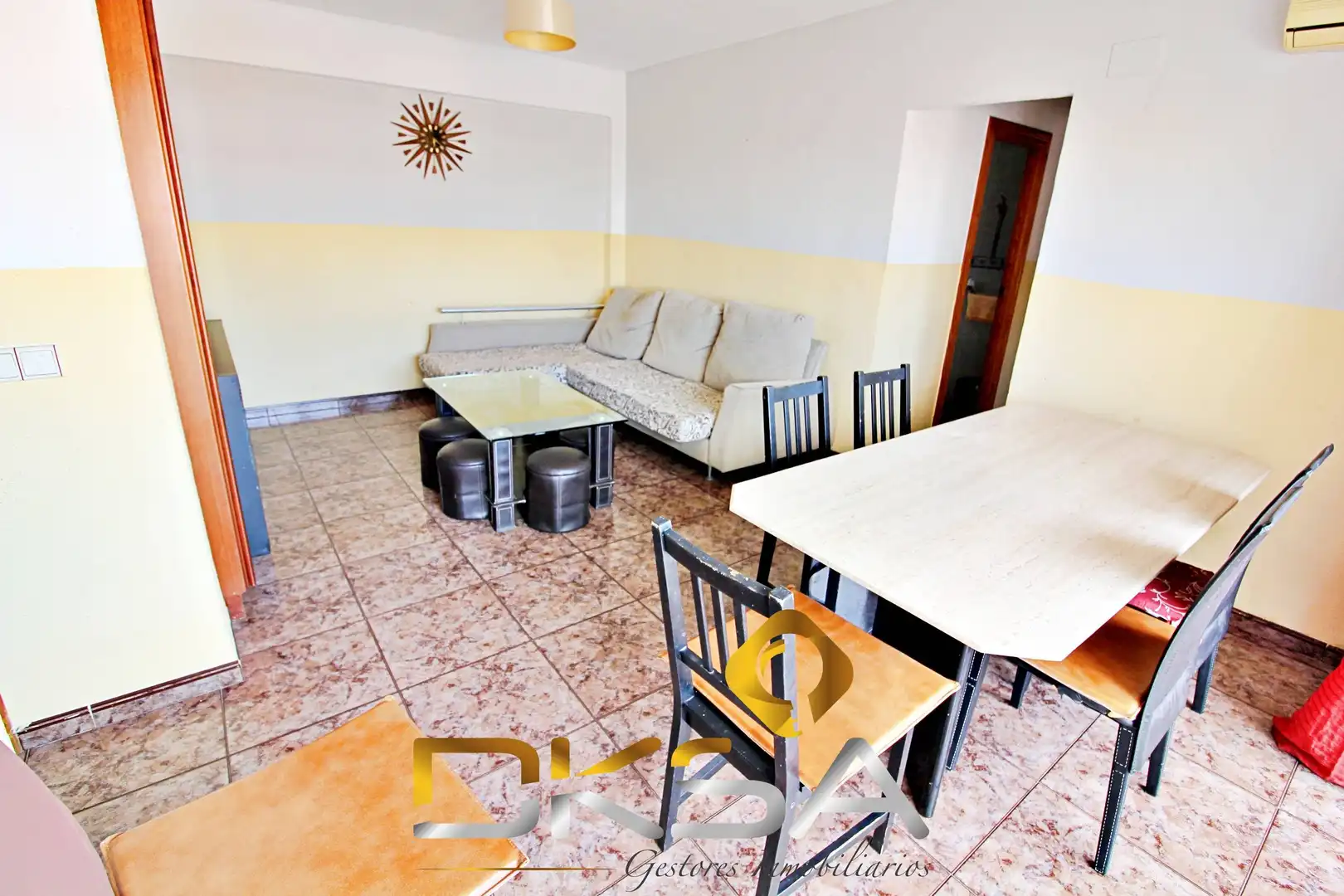 Esszimmer von Wohnung zum Verkauf in Almazora / Almassora mit Klimaanlage, Heizung und Terrasse