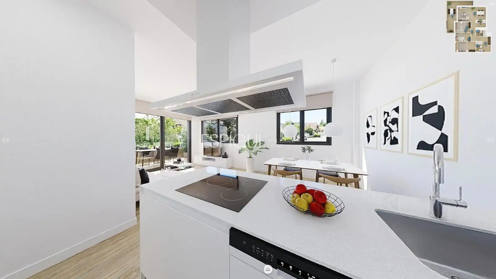 Cocina de Piso en venta en Sarrià de Ter con Calefacción, Terraza y Trastero