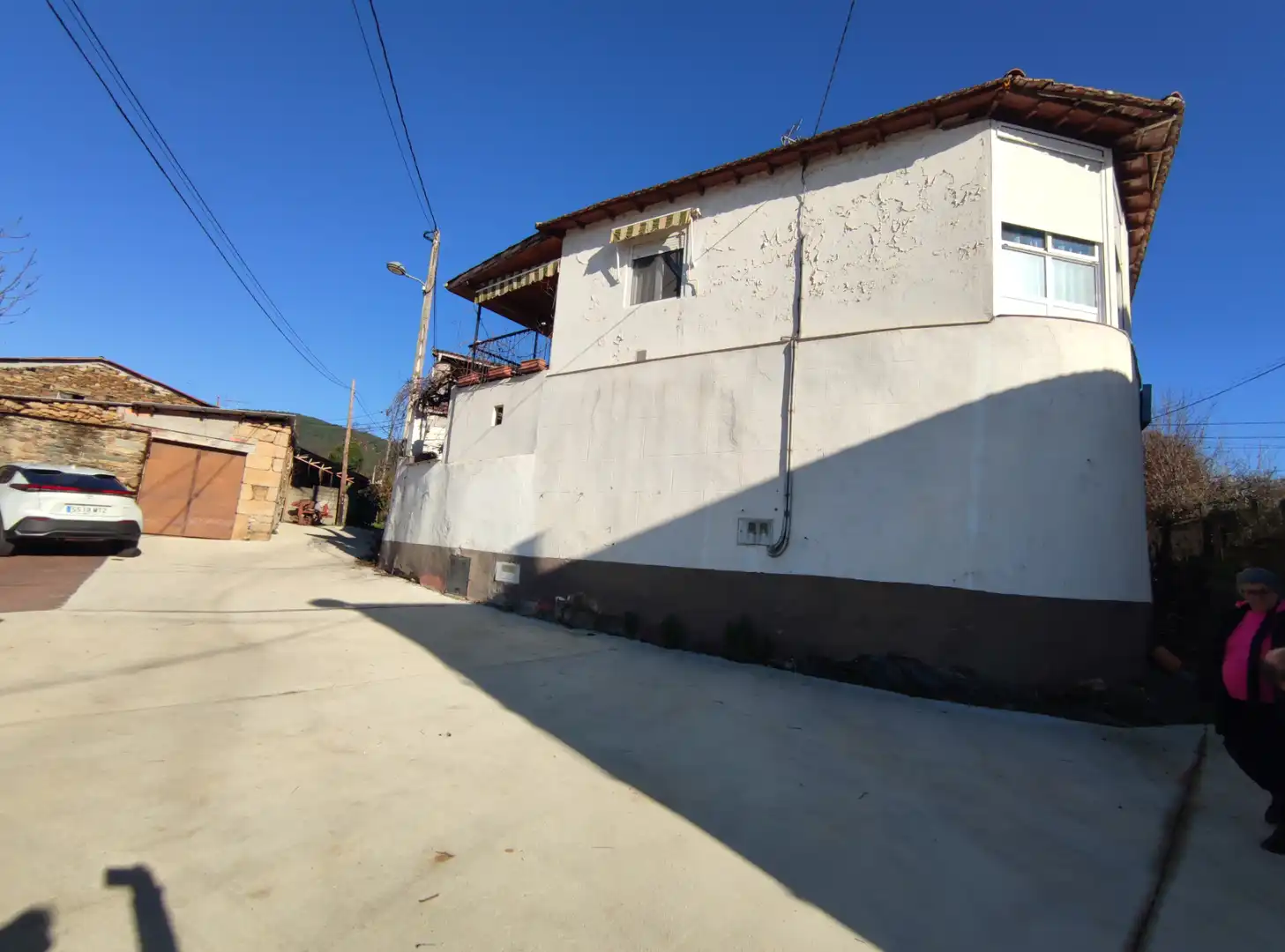 Vista exterior de Casa adosada en venta en Castrelo do Val con Jardín privado, Terraza y Trastero