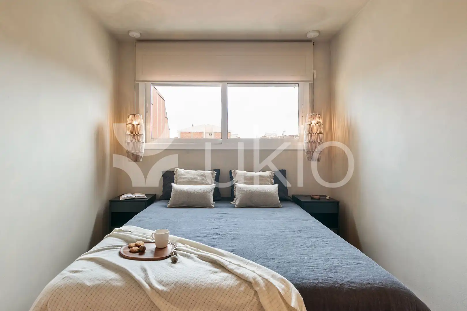 Bedroom of Apartments for rent in Barcelona  with Air Conditioner, Heating and Terrace