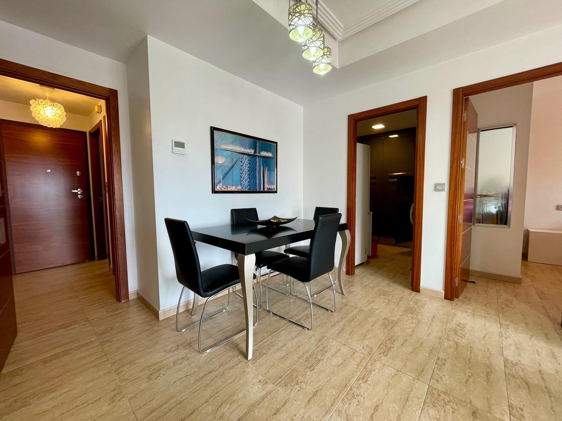 Menjador de Apartament de lloguer en  Murcia Capital amb Terrassa