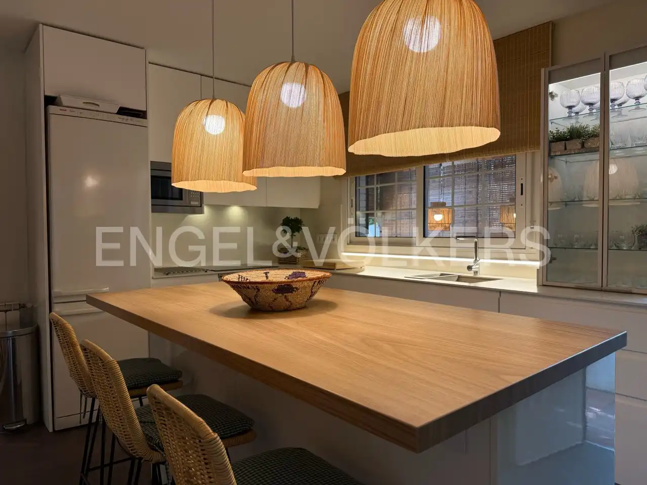 Cocina de Casa o chalet en venta en Cambrils con Aire acondicionado, Calefacción y Jardín privado