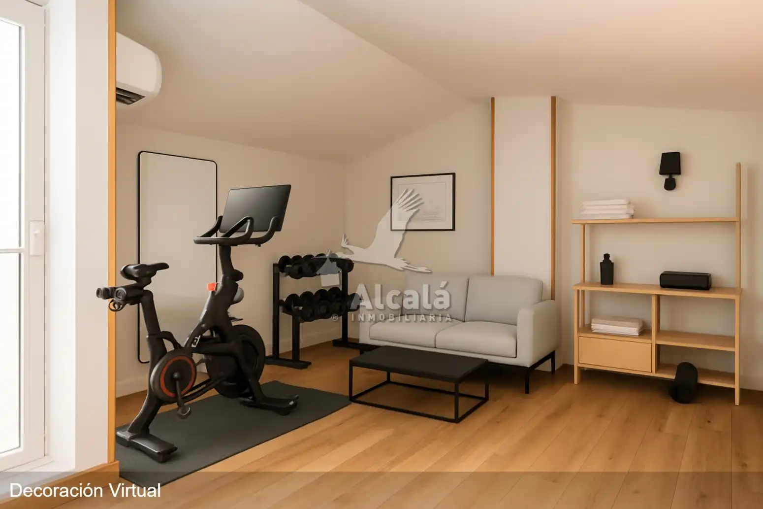 Living room of Houses for sale in Alcalá de Henares  with Air Conditioner, Heating and Parquet flooring