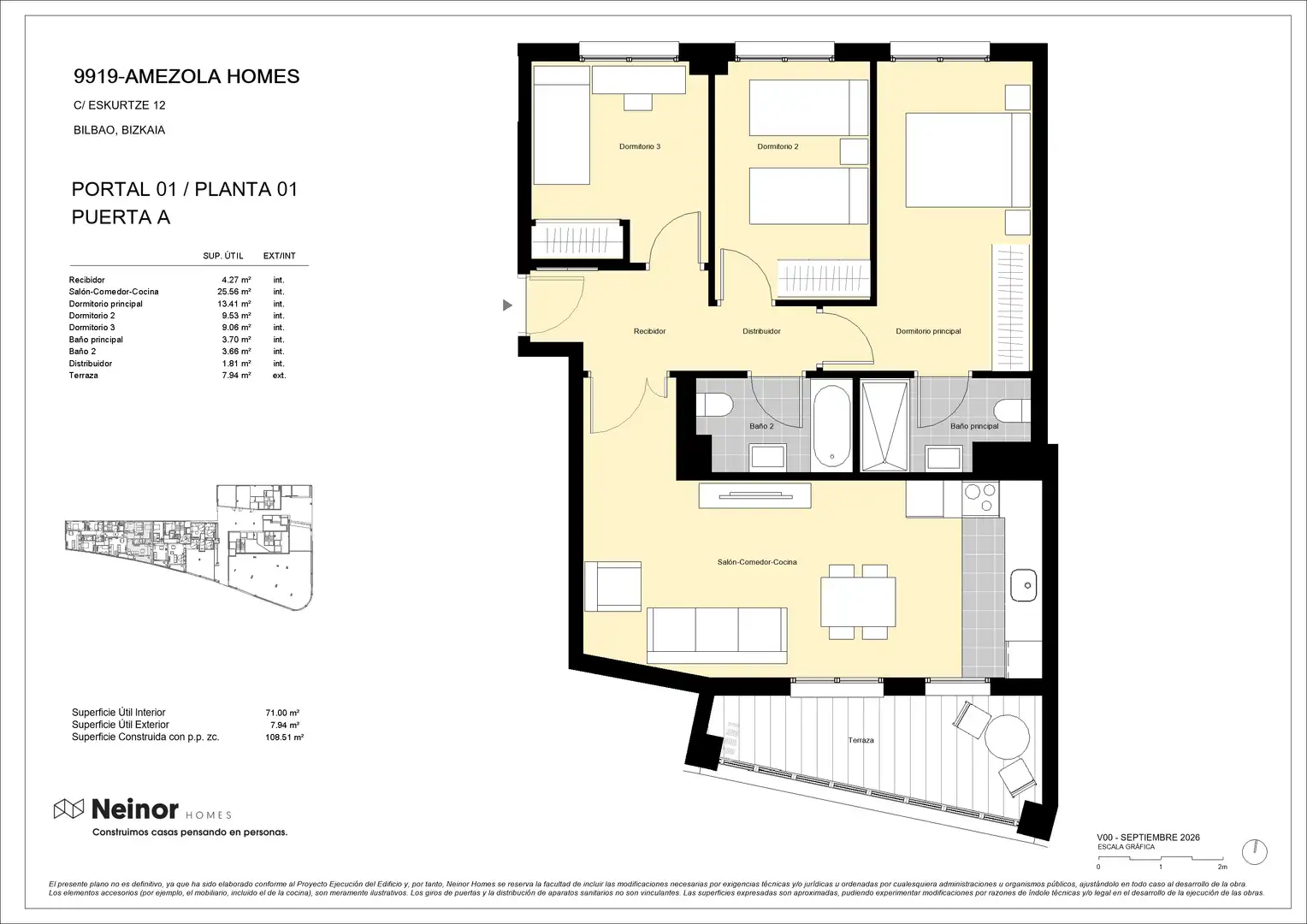 Flat for sale in Bilbao, Bizkaia