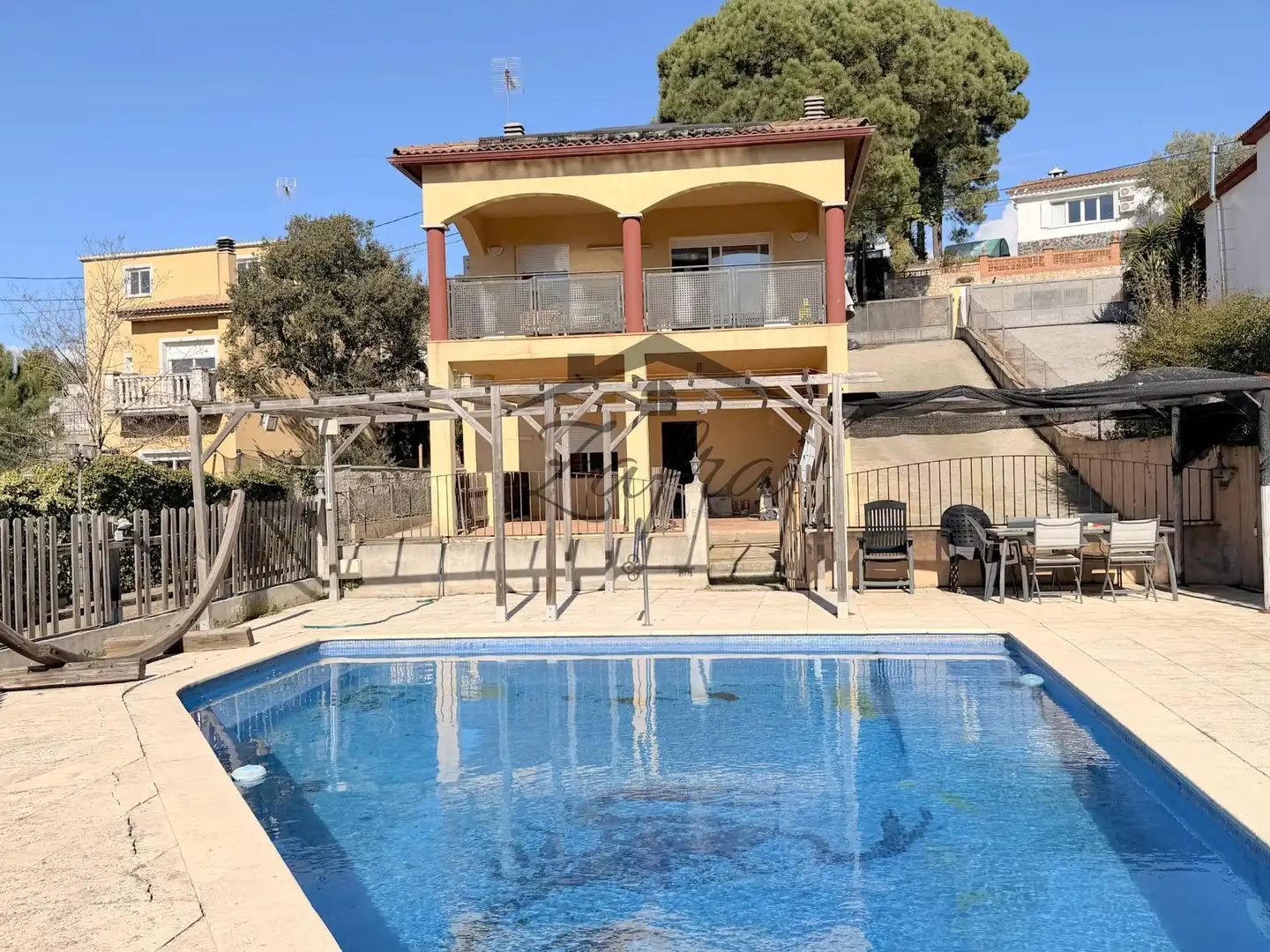 Schwimmbecken von Haus oder Chalet zum Verkauf in Vidreres mit Terrasse, Abstellraum und Schwimmbad