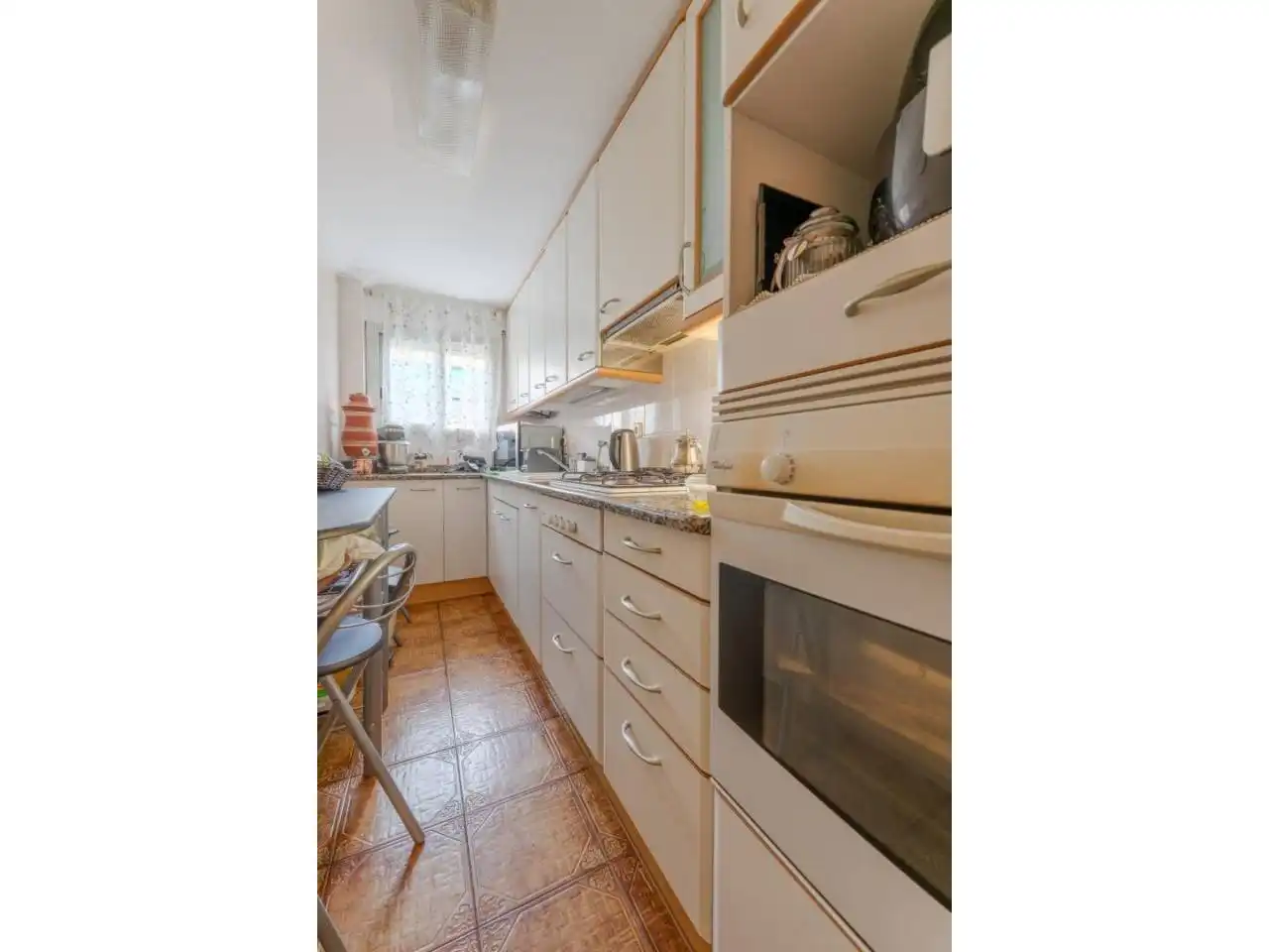 Kitchen of Flat for sale in Girona  with Heating and Balcony