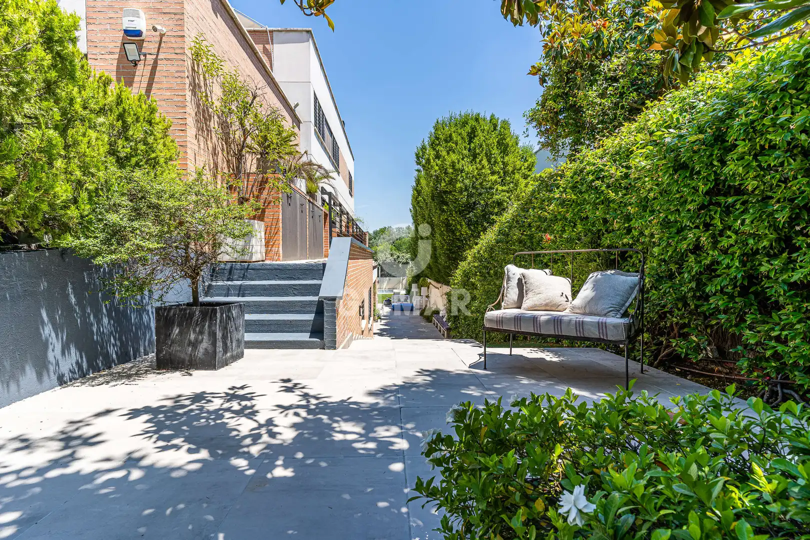 Terrace of Detached homes for sale in Madrid  with Heating, Private garden and Swimming Pool