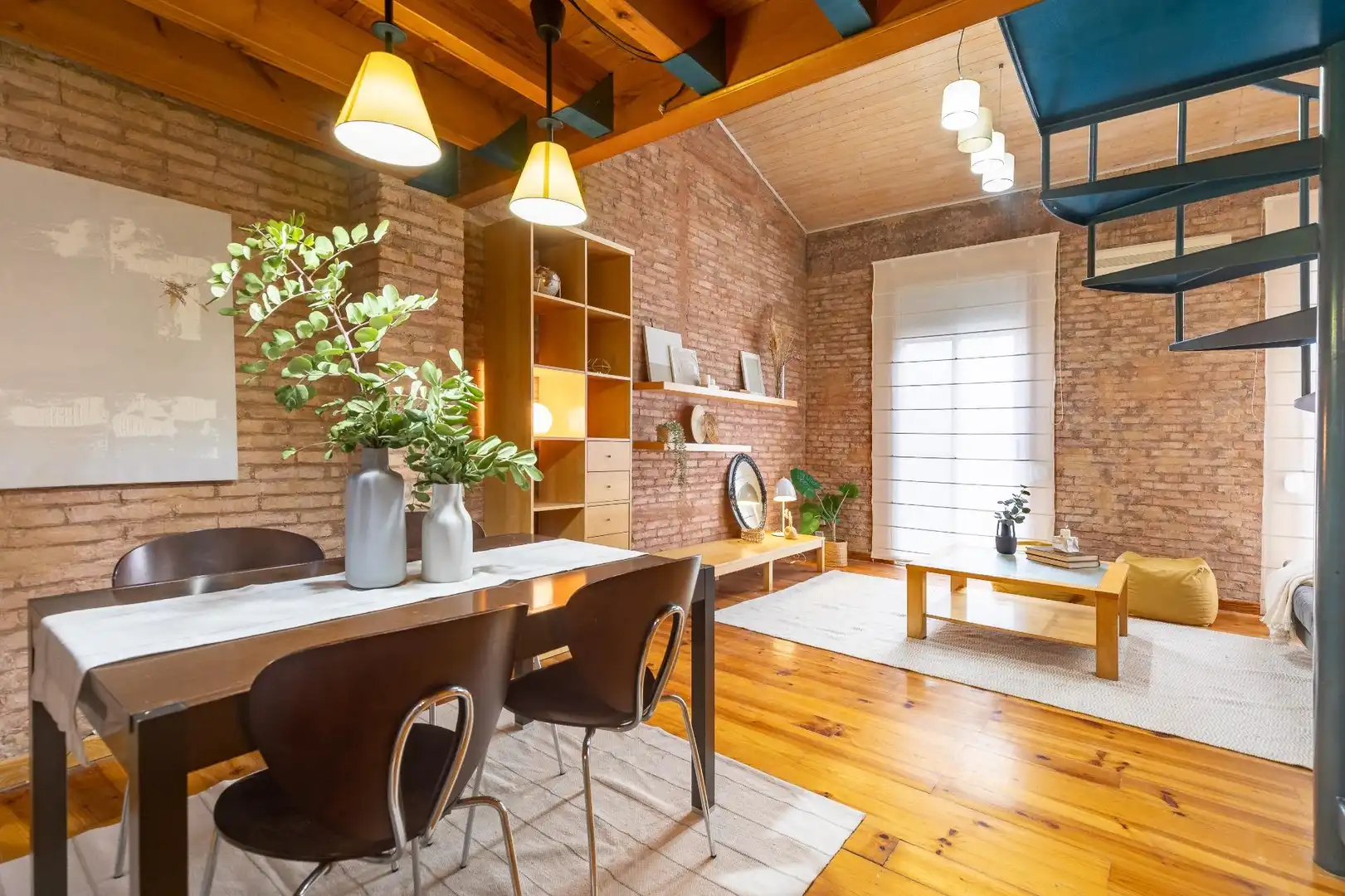 Esszimmer von Maisonette zum Verkauf in Valencia mit Klimaanlage und Balkon
