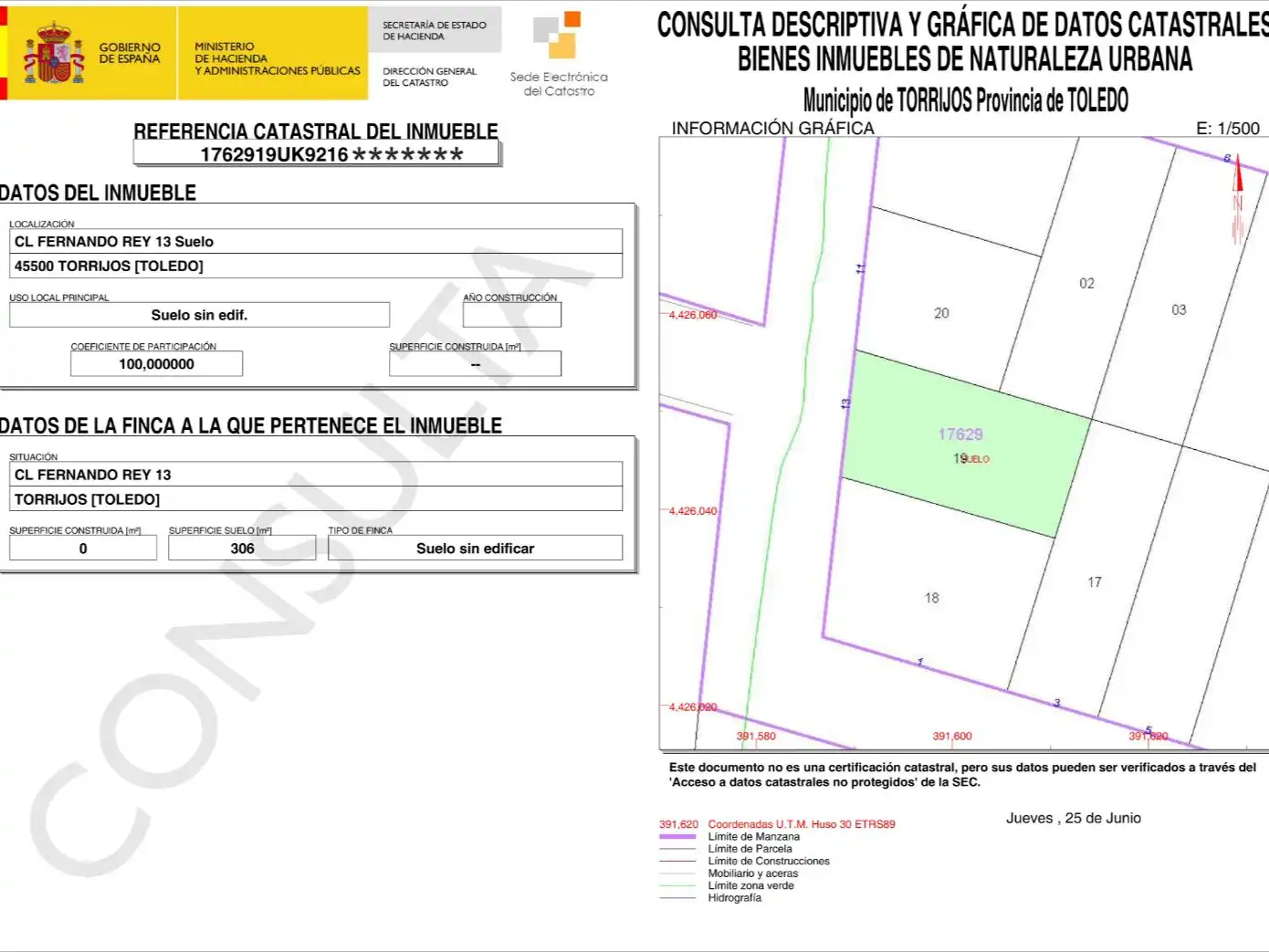 Terreny residencial en venda a Calle Fernando Rey 13, imagen 8