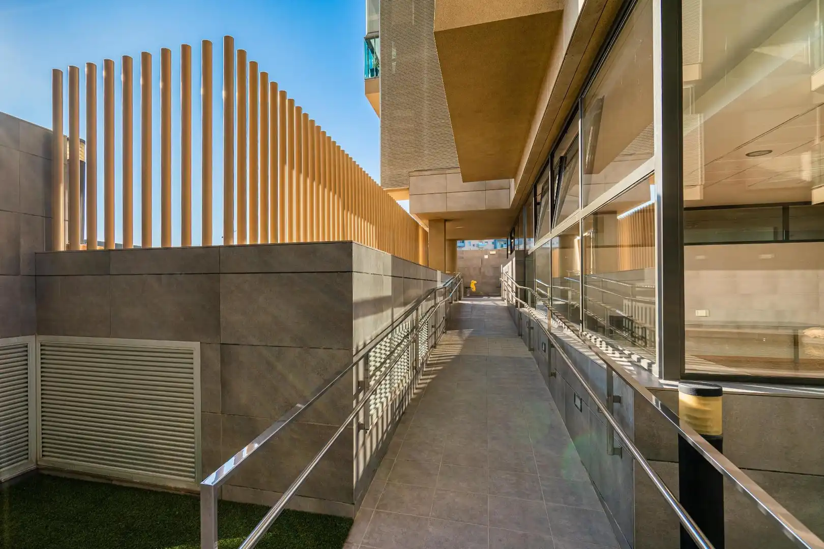 Exterior view of Flat for sale in Almería  with Air Conditioner, Terrace and Storage room