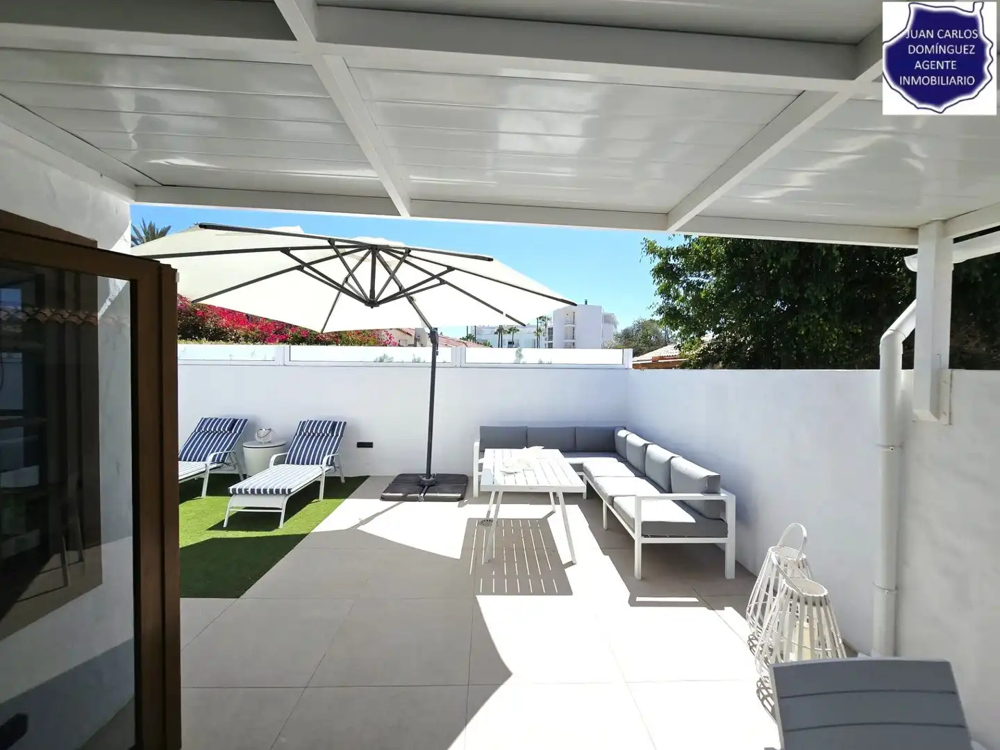 Terraza de Casa o chalet de alquiler en San Bartolomé de Tirajana con Aire acondicionado, Jardín privado y Terraza