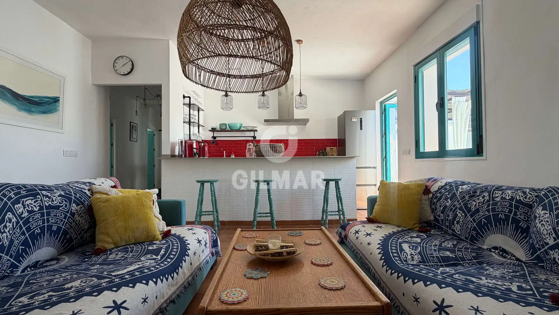 Living room of Houses for sale in Barbate  with Heating, Private garden and Swimming Pool