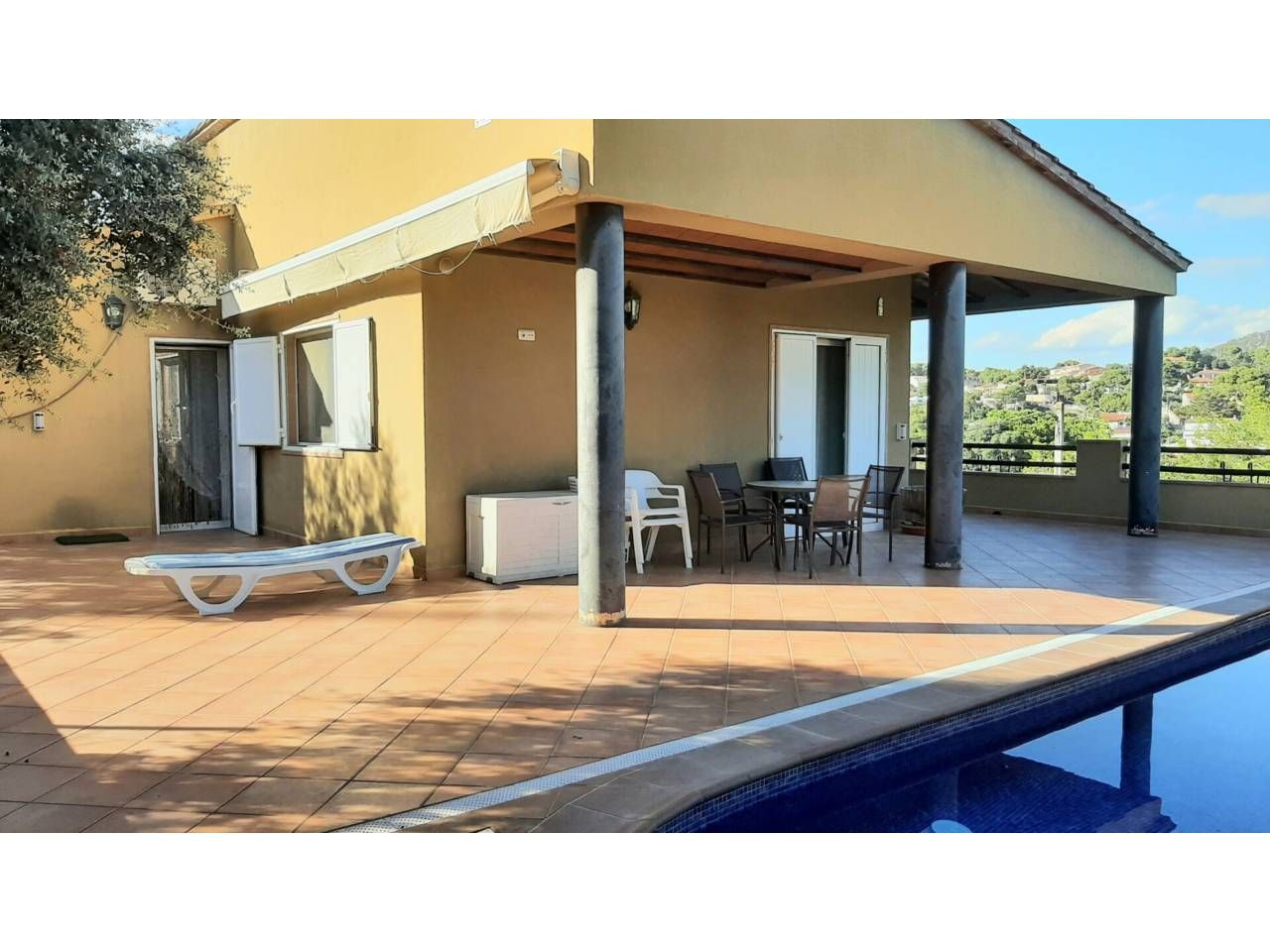 Terrace of House or chalet for sale in Cubelles  with Air Conditioner, Heating and Private garden