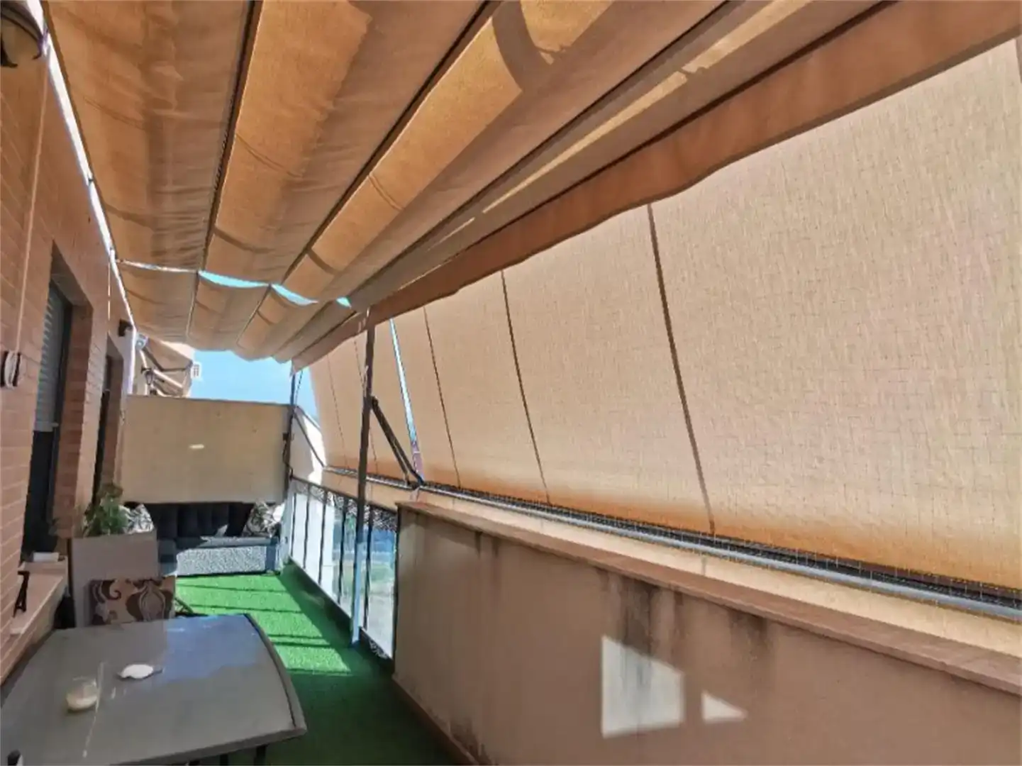 Terrasse von Dachboden zum Verkauf in Alzira mit Klimaanlage